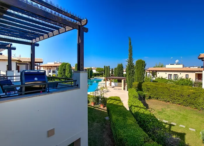 2 Bedroom Assia With Communal Pool, Aphrodite Hills 公寓 库克里亚